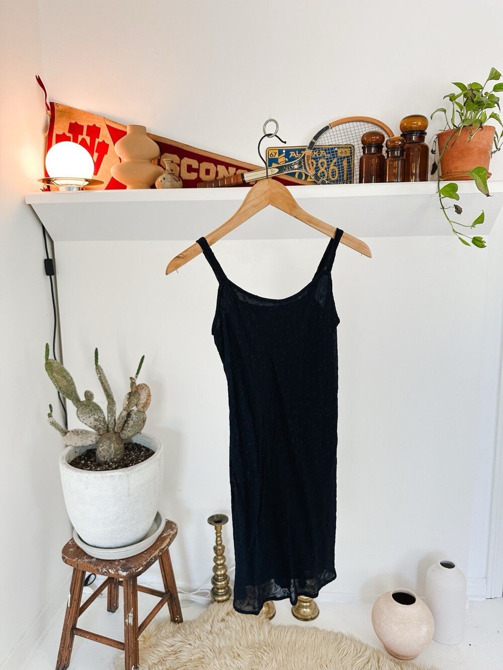 Y2K BCBG Black Lined Mini Dress Small
